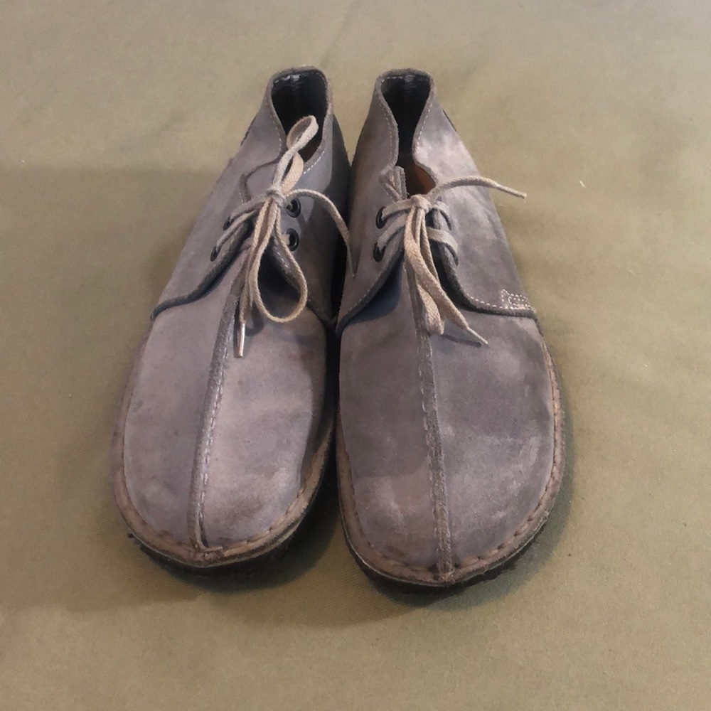 Clarks hiking leather shoes